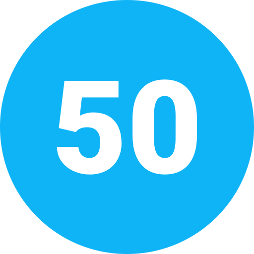 Fifty Generic Flat icon