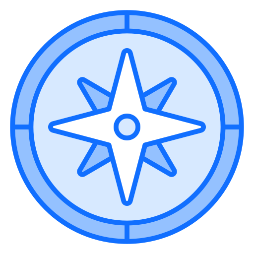 나침반 Generic Blue icon
