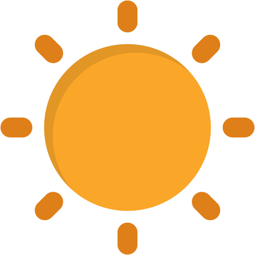 Światło słoneczne Generic Flat ikona