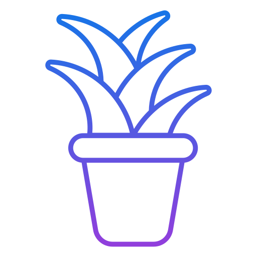 Aloe vera Generic Gradient icon