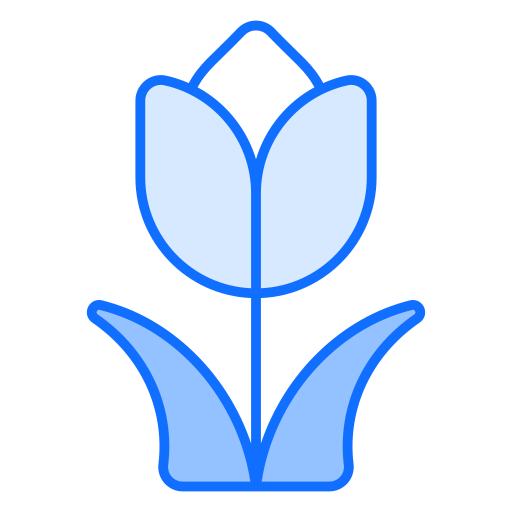 tulipán Generic Blue icono