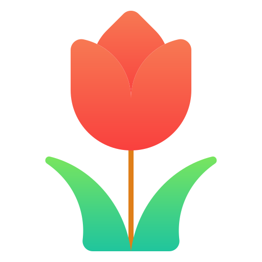 Tulip Generic Flat Gradient icon