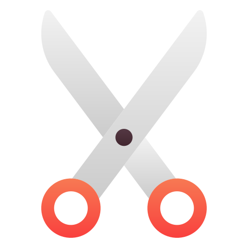 Cut Generic Flat Gradient icon