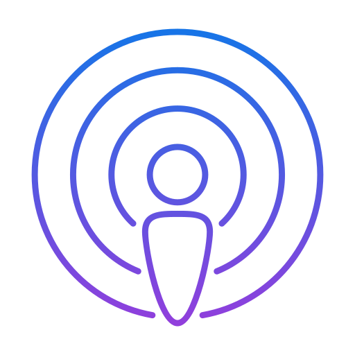 Podcast Generic Gradient icon