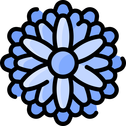 crisantemo Vitaliy Gorbachev Lineal Color icona