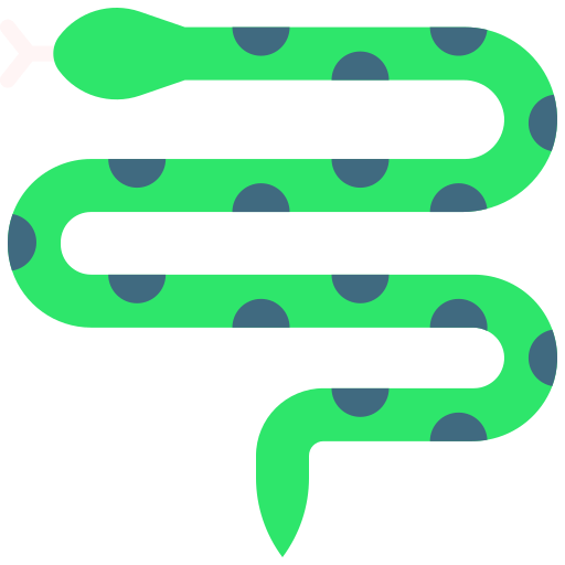 Snake Good Ware Flat icon