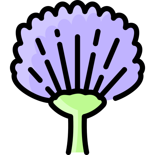 fiori di erba cipollina Vitaliy Gorbachev Lineal Color icona