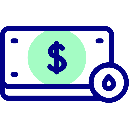 Money Detailed Mixed Lineal color icon