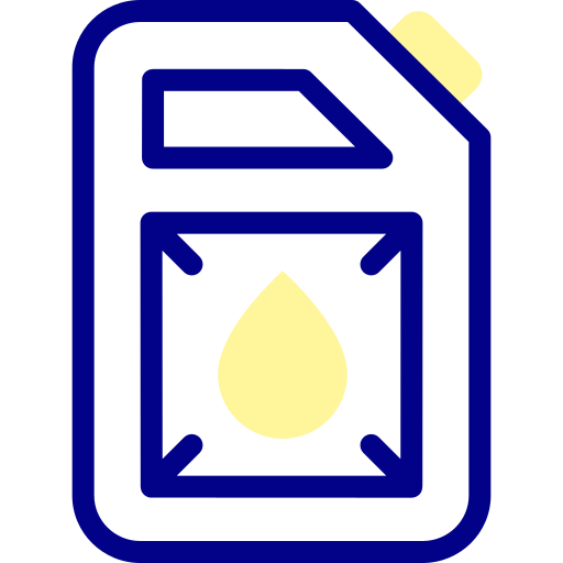 gasolina Detailed Mixed Lineal color icono