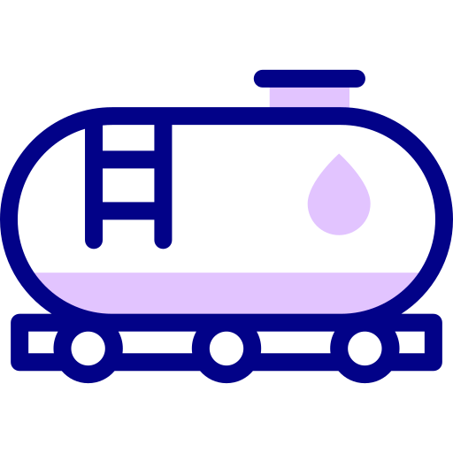 tanque de aceite Detailed Mixed Lineal color icono