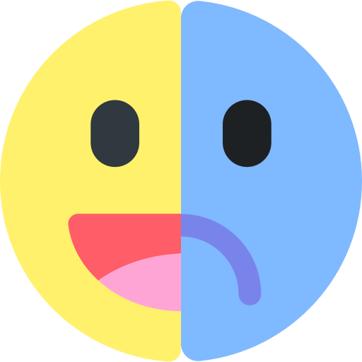 bipolair Basic Rounded Flat icoon