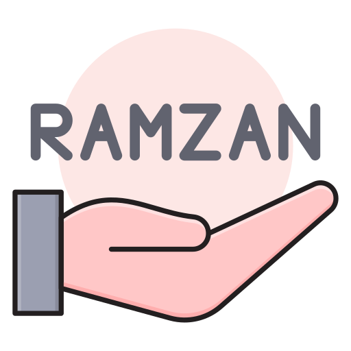 ramadan Vector Stall Lineal Color Icône