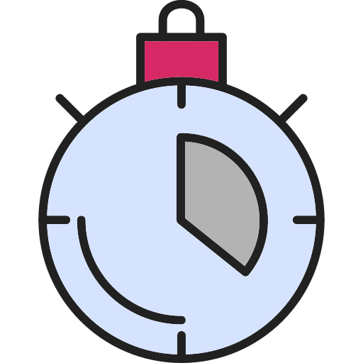 chronomètre Generic Outline Color Icône