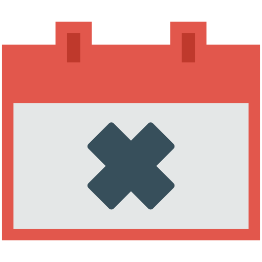 Cancel event Generic Flat icon