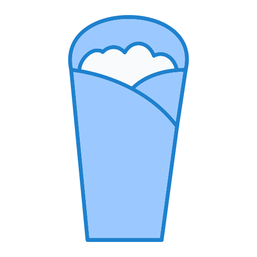 doner kebab Generic Blue icono