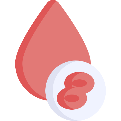 rode bloedcellen Special Flat icoon