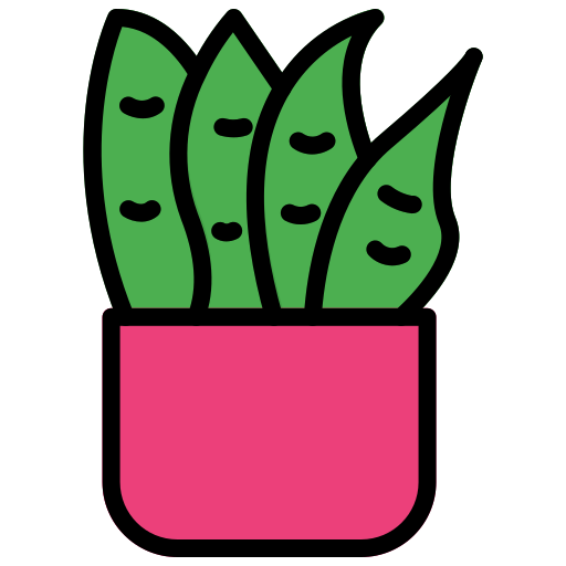 Snake plant Generic Outline Color icon