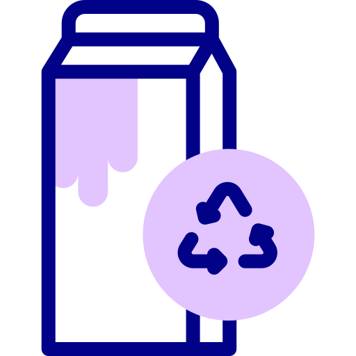 Recycling Detailed Mixed Lineal color icon