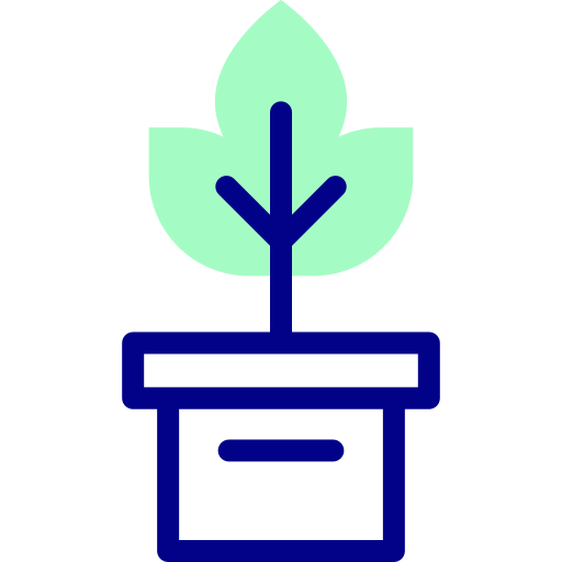 Plant Detailed Mixed Lineal color icon