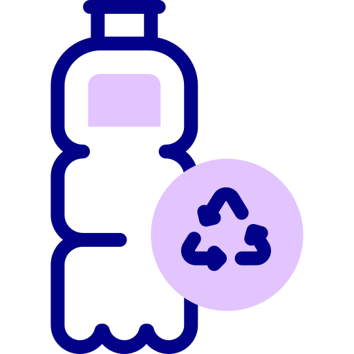 plastikflasche Detailed Mixed Lineal color icon