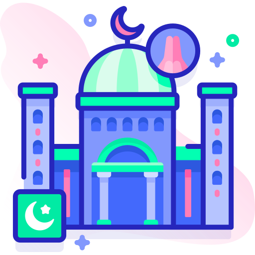 モスク Special Ungravity Lineal color icon