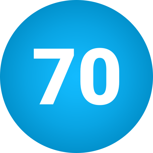 70 Generic Flat Gradient icon