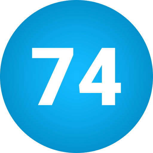 74 Generic Flat Gradient icon