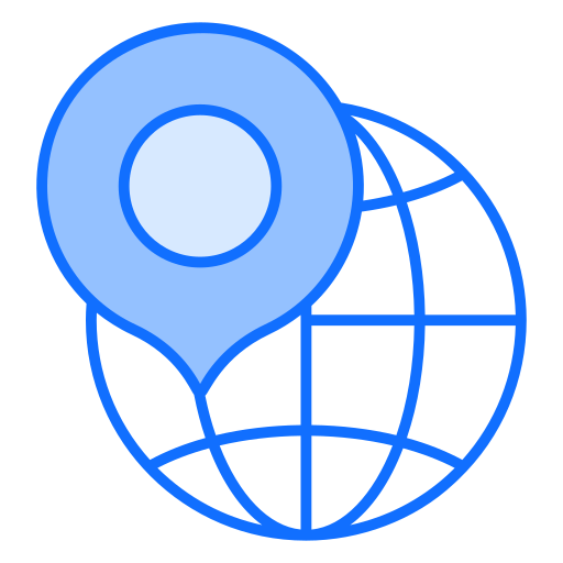 geolocalizzazione Generic Blue icona