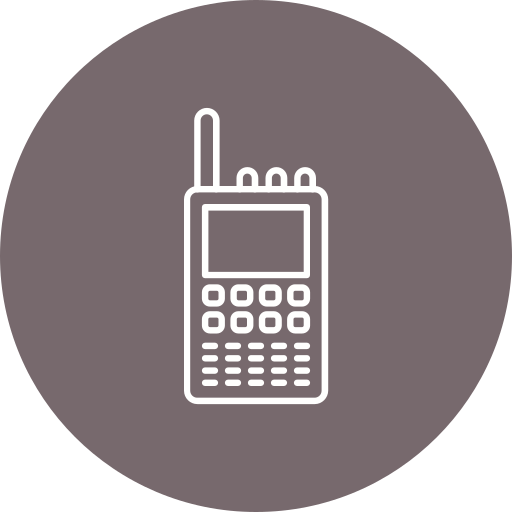 walkie-talkie Generic Circular icono