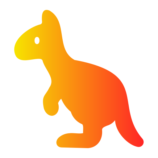 kangur Generic Flat Gradient ikona