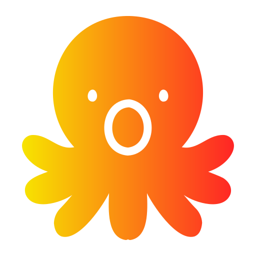 Octopus Generic Flat Gradient icon