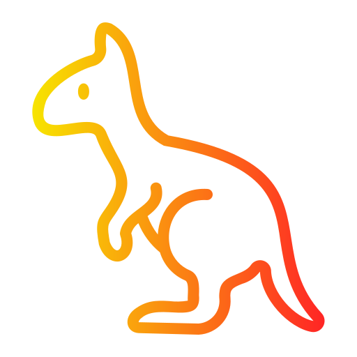 känguru Generic Gradient icon