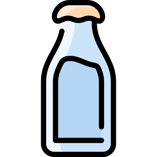 bottiglia di latte Vitaliy Gorbachev Lineal Color icona