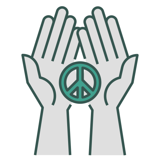 la paz mundial Generic Outline Color icono