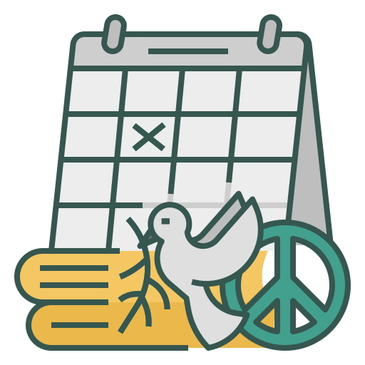 World peace Generic Outline Color icon