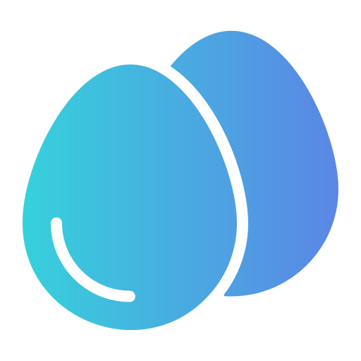 Egg Generic Flat Gradient icon