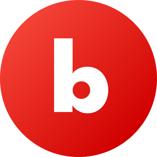 letra b Generic Flat Gradient icono