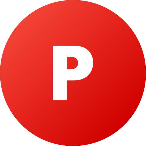 Letter p Generic Flat Gradient icon