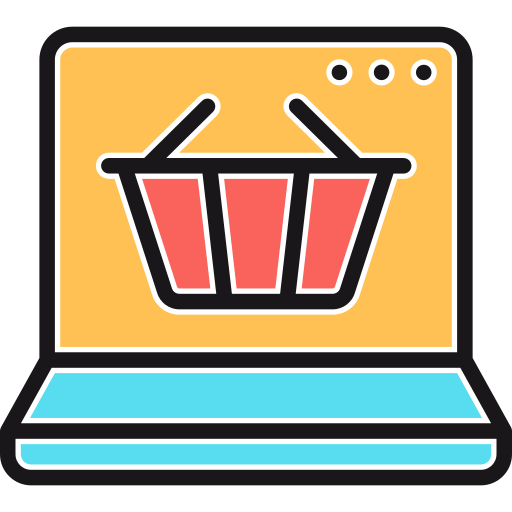 Online shopping Generic Color Omission icon
