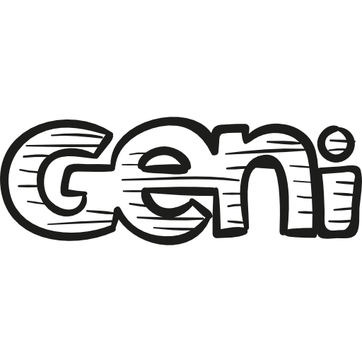 logotipo de geni draw  icono