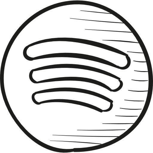 logotipo de spotify draw  icono