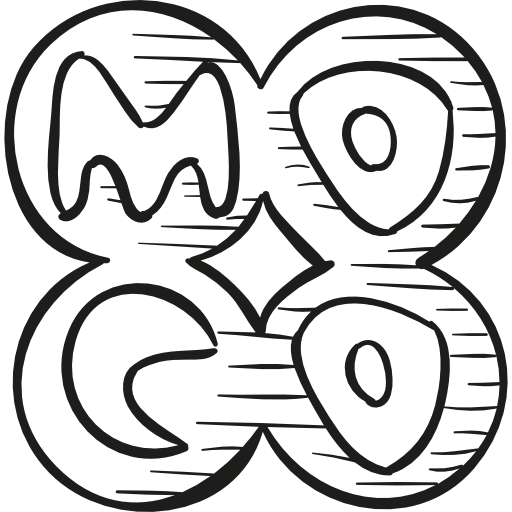 Mocospace drawn logo  icon
