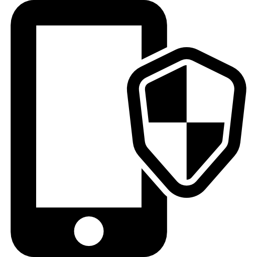protection du téléphone  Icône