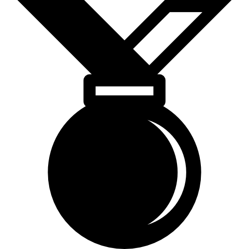 medalla de campeon  icono