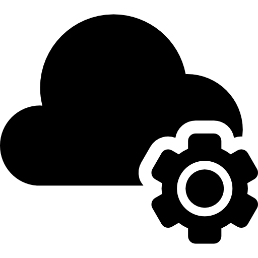 cloud configuratie  icoon