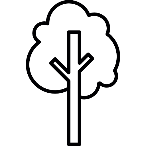 Tree and branches  icon