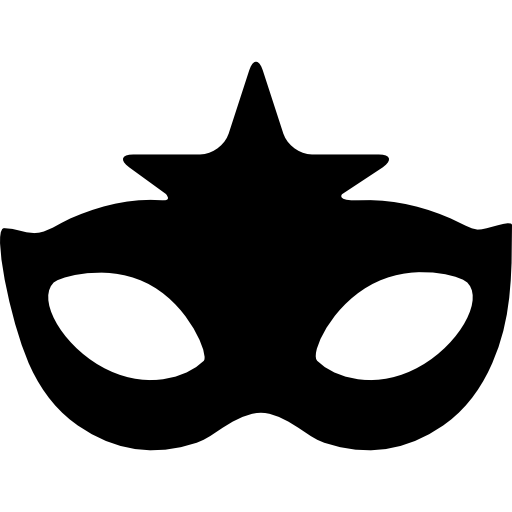 máscara veneziana  Ícone