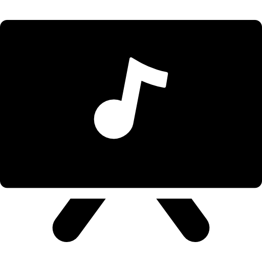 tavola musicale  icona