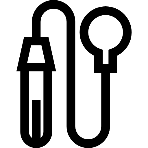 pipette Basic Straight Lineal Icône