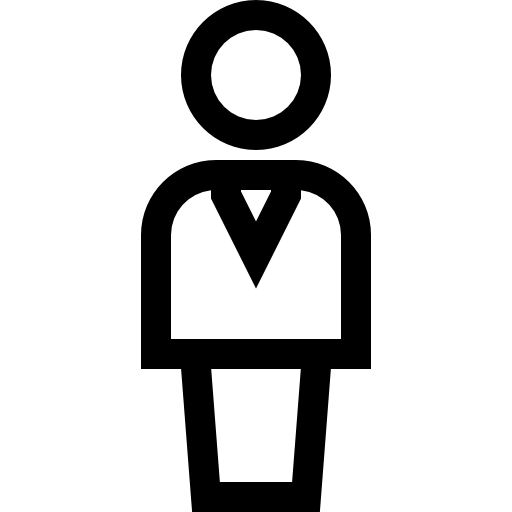 chemik Basic Straight Lineal ikona